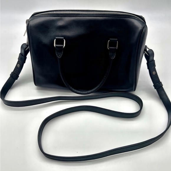 RARE YSL ✨Excellent Condition✨Classic Baby Studded Duffle Bag in Black Leather - Picture 8 of 12